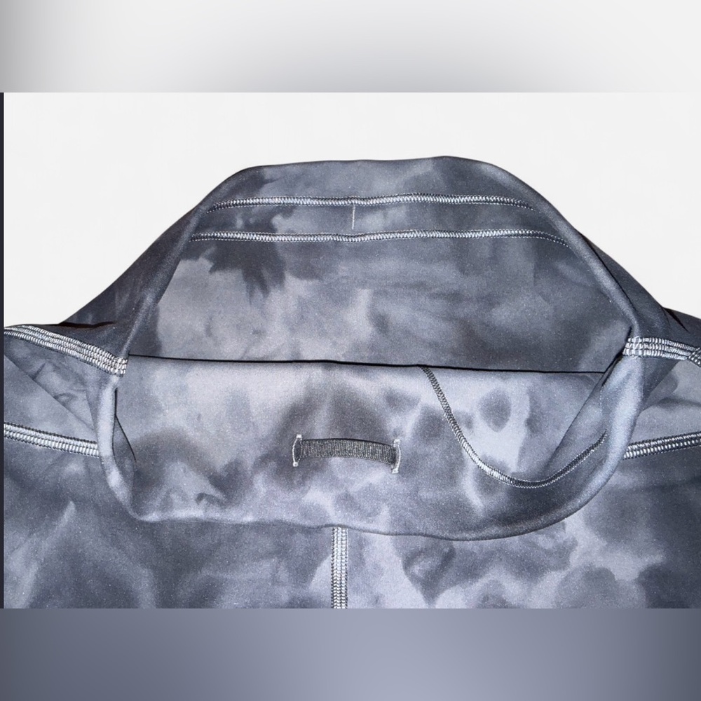 Lululemon Tie Dye Leggings Gray Black Size 4 High Rise Athletic - Picture 9 of 12